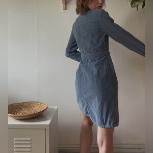 Carol Paris Corduroy Shirt Dress - Size 40 (M)